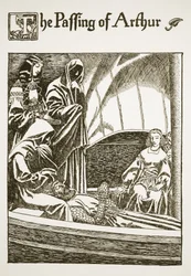 The Passing of Arthur, illustration from 